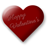 CSS3 Valentine's heart-shaped chocolate