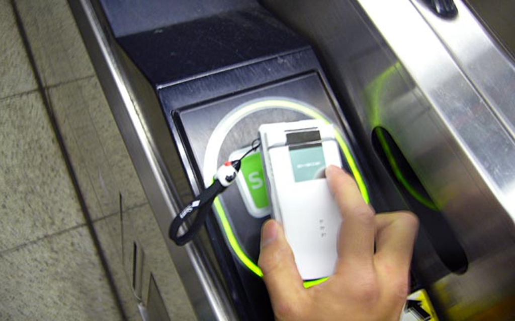 Suica mobile payment